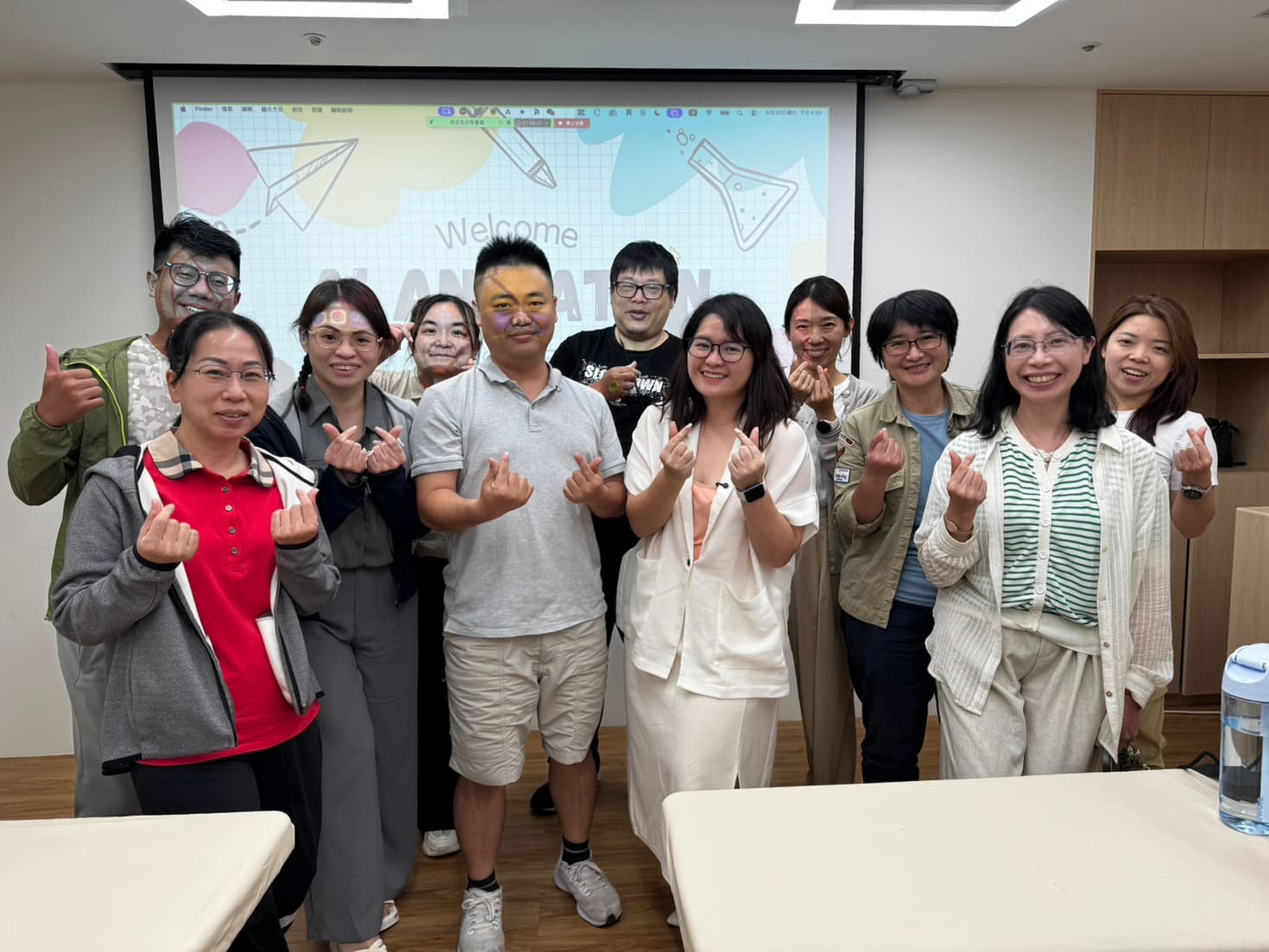 2026/09 AI 動畫課兩日班上課實況合照